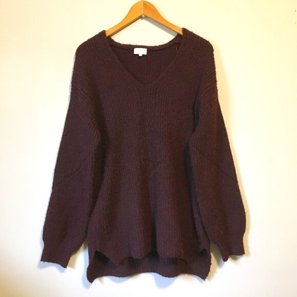 Gentle Fawn Oxblood Hartley Nubby Sweater - Picture 2 of 16